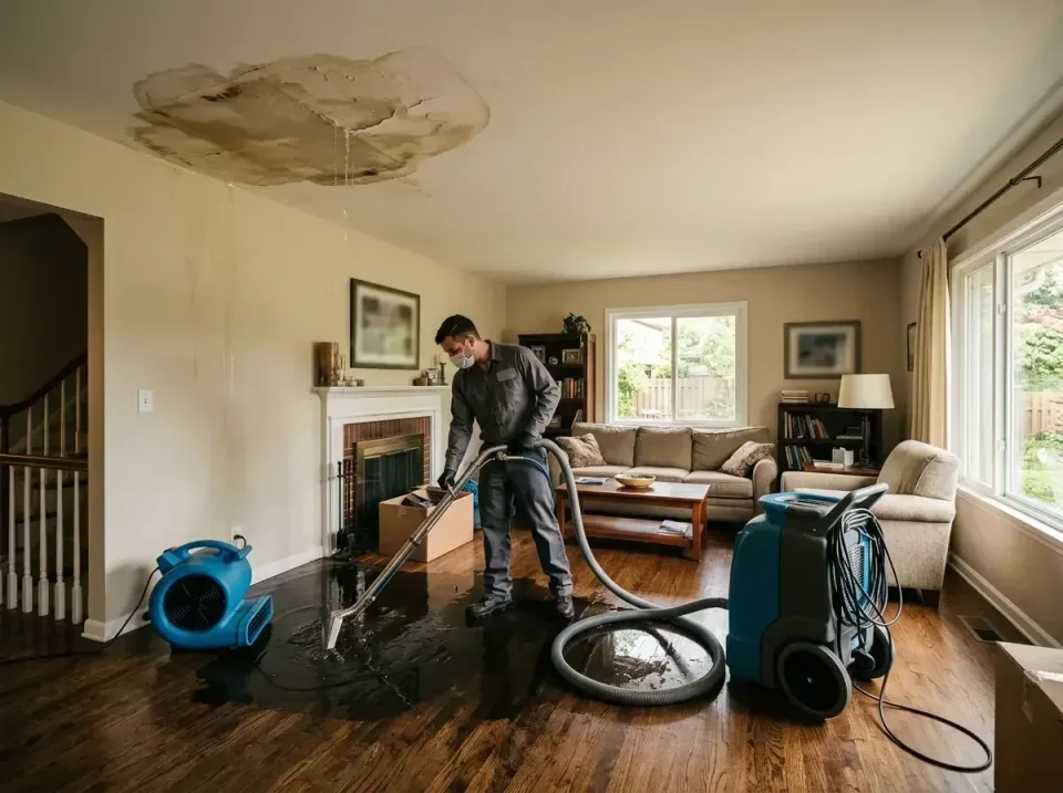attic-pipe-burst-ceiling-drip-008 — frequently asked questions, Water Damage Restoration & Carpet Care in Minden, LA